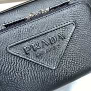 Uubags Prada Saffiano 2VH152 crossbody bag in black 24x18x6cm - 2