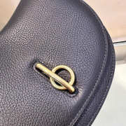 Uubags Burberry Small Rocking Horse Bag In Black 21x10x19cm - 2