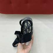 Uubags Dior Saddle Bag Beige and Black Dior Oblique Jacquard 27x20x5cm - 5