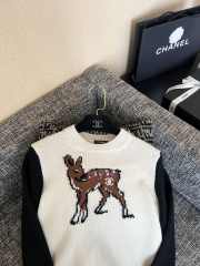 Uubags Chanel Pullover Wool & Cashmere Deer‑Intarsia  - 6