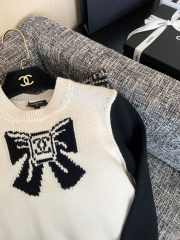 Uubags Chanel Pullover Wool & Cashmere Ecru & Black - 5