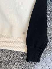Uubags Chanel Pullover Wool & Cashmere Ecru & Black - 4