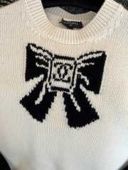 Uubags Chanel Pullover Wool & Cashmere Ecru & Black - 2