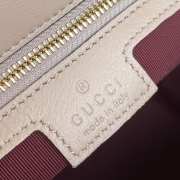 Uubags Gucci Marmont medium shoulder bag in pink beige leather 26x15x7cm - 2