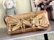 Uubags Louis Vuitton M26463 Monogram Mirror Copper Keepall Bandoulière 50 Bag 50x29x23cm - 2