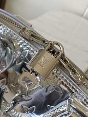 Uubags Louis Vuitton Alma BB Ski Monogram Mirror Silver Bag 17.5x11.5x23.5cm - 2