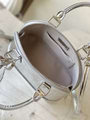 Uubags Louis Vuitton Alma BB Ski Monogram Mirror Silver Bag 17.5x11.5x23.5cm - 6