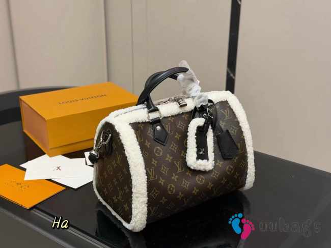 Uubags Louis Vuitton M26326 Ski Speedy Soft 30 Teddy Bag 30x21x17cm (L) - 1