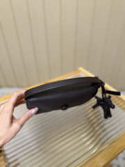 Uubags The Row Sally Bag in Leather Dark Brown 18x3x12cm - 6