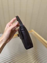 Uubags The Row Sally Bag in Leather Dark Brown 18x3x12cm - 5