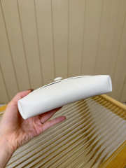 Uubags The Row Sally Bag in Leather White 18x3x12cm - 5