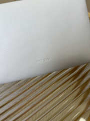 Uubags The Row Sally Bag in Leather White 18x3x12cm - 4