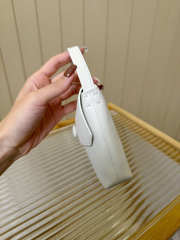 Uubags The Row Sally Bag in Leather White 18x3x12cm - 2