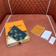 Uubags Louis Vuitton M14789 Double Card Holder Monogram Shadow 11x7.5x1.5cm - 1