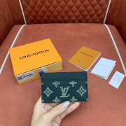 Uubags Louis Vuitton M14789 Double Card Holder Monogram Shadow 11x7.5x1.5cm - 5