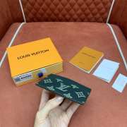 Uubags Louis Vuitton M14789 Double Card Holder Monogram Shadow 11x7.5x1.5cm - 2