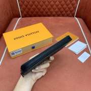 Uubags Louis Vuitton Zippy Wallet Horizontal Monogram Shadow Leather Dark Green 21x10x2.5cm - 4