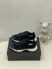 Uubags Chanel Sneakers Suede & Calfskin In Black - 2