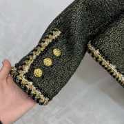 Uubags Chanel Jacket Tweed In Gold & Black  - 6