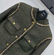 Uubags Chanel Jacket Tweed In Gold & Black  - 2