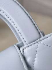 Uubags Chanel Kelly 25C Lambskin Letaher Light Blue Bag 13x19x7cm - 2