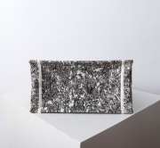 Uubags Dior Book Tote Small Size Latte and Gold-Tone Zodiac Embroidery 26.5x21x14cm - 5