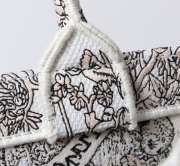 Uubags Dior Book Tote Medium Size Latte and Gold-Tone Zodiac Embroidery 36.5x28x14cm - 2