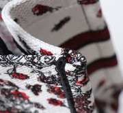 Uubags Dior Small Book Tote Bag Butterfly Embroidery in Red and Black 26.5x21x14cm - 4