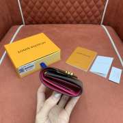 Uubags Louis Vuitton M15337 Victorine Wallet Monogram/ Frozen Orchid 12x9.5x2.5cm - 2