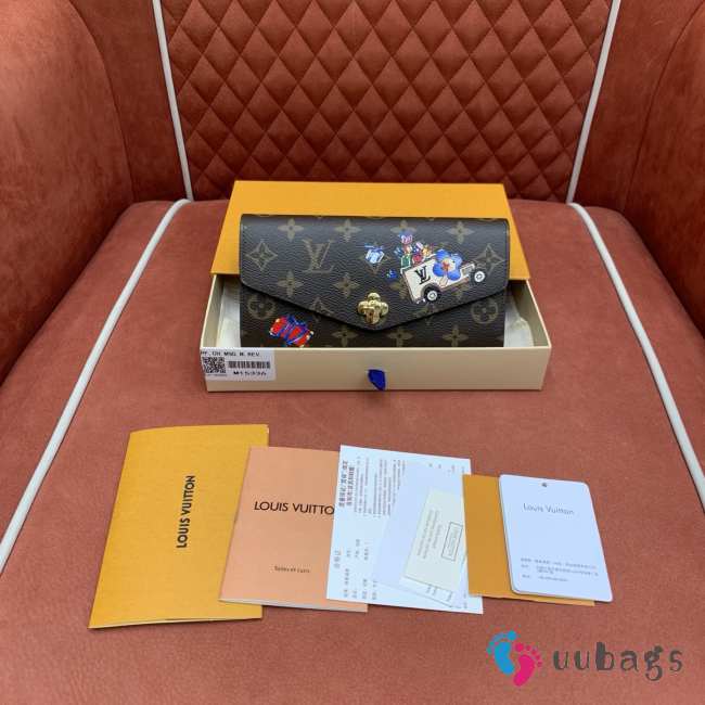 Uubags Louis Vuitton M15336 Sarah Wallet Monogram/ Iced Gold 19x10.5x2cm - 1