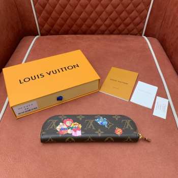 Uubags Louis Vuitton GI1474 Charlotte Pencil Pouch Brown 20x7x2cm