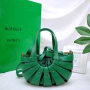 Uubags Small Bottega Veneta The Shell Bag Green 22x14x10cm - 1