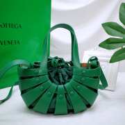 Uubags Small Bottega Veneta The Shell Bag Green 22x14x10cm - 5