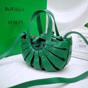 Uubags Small Bottega Veneta The Shell Bag Green 22x14x10cm - 3