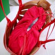 Uubags Small Bottega Veneta The Shell Bag Red 22x14x10cm - 3