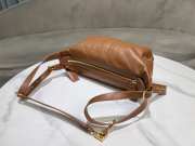 Uubags Dior Small D-Journey Bag in Vintage Smooth Calfskin Camel Flat Macrocannage 25.5x14.5x14cm - 2