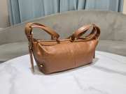 Uubags Dior Small D-Journey Bag in Vintage Smooth Calfskin Camel Flat Macrocannage 25.5x14.5x14cm - 3