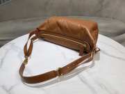 Uubags Dior Medium D-Journey Bag in Vintage Smooth Calfskin Camel Flat Macrocannage 33x16x15cm - 6
