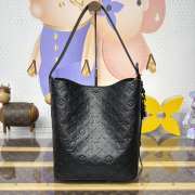 Uubags Louis Vuitton M13044 GM Monogram Empreinte All-In Bag in Black 26x18x31cm - 5