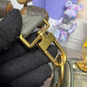 Uubags Louis Vuitton M26930 Keepall Bandoulière 25 Monogram Heritage In Khaki 25x11x15cm - 3