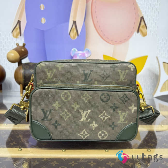 Uubags Louis Vuitton M27095 Nil Monogram Heritage In Khaki 25x11x17.5cm - 1