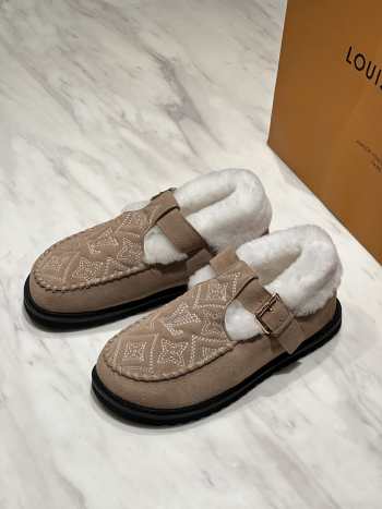 Uubags Louis Vuitton Colorado Comfort Mary Jane Shoes In Beige 