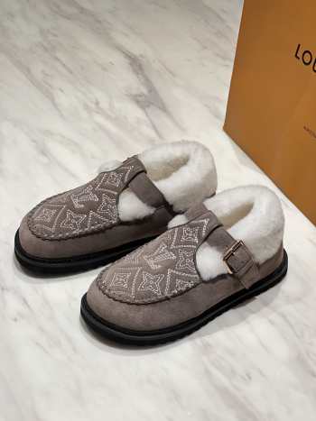 Uubags Louis Vuitton Colorado Comfort Mary Jane Shoes In Grey