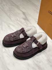 Uubags Louis Vuitton Colorado Comfort Mary Jane Shoes In Dark Chocolate - 1