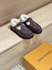 Uubags Louis Vuitton Colorado Comfort Mary Jane Shoes In Dark Chocolate - 3