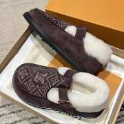 Uubags Louis Vuitton Colorado Comfort Mary Jane Shoes In Dark Chocolate - 2