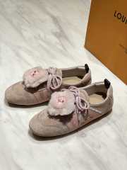 Uubags LV 1AIVF7 Sneakerina sneaker ballerina taupe brown  - 1