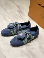 Uubags LV 1AIVFN Sneakerina sneaker ballerina blue  - 1