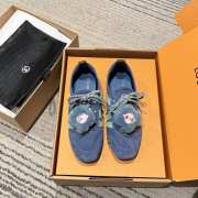 Uubags LV 1AIVFN Sneakerina sneaker ballerina blue  - 4