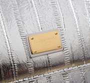 Uubags Dolce & Gabbana Medium Sicily Handbag Silver Bag 25x18x9cm - 2